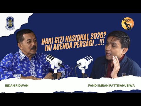 Hari Gizi Nasional 2026?? Ini Agenda PERSAGI Kabupaten Serdang Bedagai!!! | PERSAGI Kabupaten Serdang Bedagai PODCAST Eps. 16
